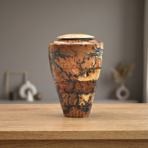 Urna de Madera Hecha a Mano en Forma de Lágrima, Ataúdes y Urnas Duraderas para Mascotas - Product Image 2