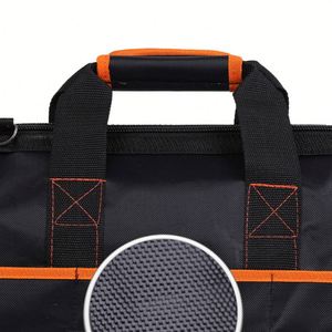Customized Heavy Duty Multi-pocket Comfortable Convenient Oxford Electrical Work Tool Backpack Electrician Tool Bag - Product Image 3