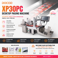 Chargeur à friction automatique de bureau DOCOD XP30P applicateur sac en plastique étiquette boîte pagination étiquetage pagination machine avec imprimante TIJ