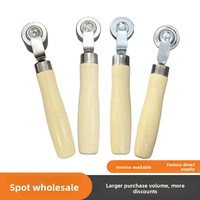 Outil de réparation de pneus de voiture fourni directement par le fabricant, avec roulement à billes de 12 mm, 6 mm, 3 mm, manche en bois, aiguille et rouleau pour la réparation des pneus