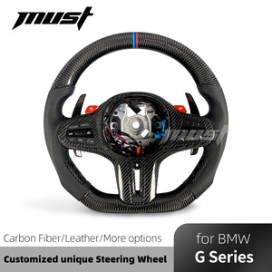 <span class=keywords><strong>Volante</strong></span> Personalizado de Fibra de Carbono Real para <span class=keywords><strong>BMW</strong></span> G05 G20 G30 G2X G3X X5 X3M X4M M2 M3 M4 M5 M8 Z4 840i 740i 540i 440i 340i 330i - Product Image 2