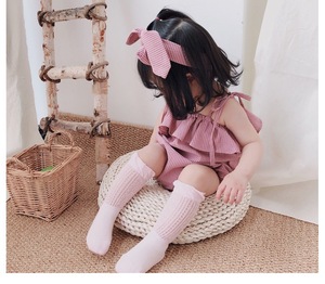 Nuova estate della bretella del bambino vestiti della ragazza del bambino appena nato della ragazza tuta tuta - Product Image 6