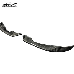 F80 F82 Real Carbon Fiber AC Style <strong>Car</strong> Front Canards Lip Bumper Splitter Lip Spoiler <strong>Diffuser</strong> <strong>Protector</strong> for BMW M4 F82 M3 - Product Image 6