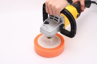 Polisseuse électrique 1200W à vitesse réglable pour voiture, machine à cirer, outil de polissage pour marbre et carrelage céramique, usage domestique et bricolage