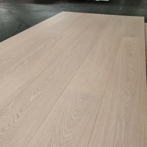 <span class=keywords><strong>Parquet</strong></span> en bois d'ingénierie <span class=keywords><strong>massif</strong></span> en <span class=keywords><strong>chêne</strong></span> blanc européen, design moderne naturel, brossé et huilé UV, pour décoration intérieure - Product Image 3