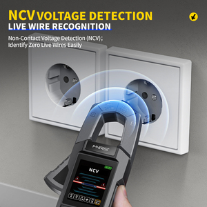 DMC-100 10000 DC1000V AC750V DC/AC 600A แคลมป์มิเตอร์รุ่นล่าสุด DMC-100 สำหรับวัดความต้านทาน ความจุ ความถี่ มัลติมิเตอร์ - Product Image 6