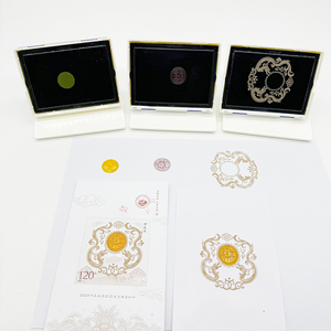 Văn phòng đèn <span class=keywords><strong>flash</strong></span> đa-màu superimpose overprint tem biểu tượng tùy chỉnh đa-màu Scenic tại chỗ tem - Product Image 5