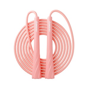 Cuerda para saltar para niños, 2,8 m, equipo de ejercicio físico portátil y ligero, color rosa desgastado - Product Image 1