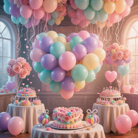 Offre Spéciale Ballons en Latex Macaron Multifonctionnels Globo de 12 Pouces 2,8g Solution Économique pour la Décoration de la Saint-Valentin