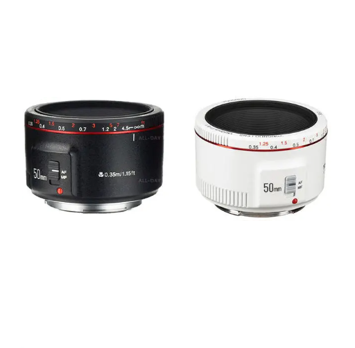 For Canon EOS EF Mount Yongnuo YN50MM F1.8 II AF/MF 0.35M Focus Distance Standard Prime Lens for 70D 5D2 5D3 600D DSLR