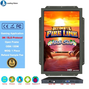 Monitor Táctil Infrarrojo Fusion 4 de 32'' Full HD con USB/DVI/Serial, Marco Abierto, para Juegos, Color Negro, 1 Año de Garantía 3M/<span class=keywords><strong>ELO</strong></span> - Product Image 1