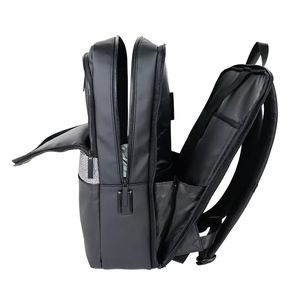 Sac à dos multifonction antivol en cuir avec chargement USB pour ordinateur portable, idéal pour les voyages et l'école - Product Image 5