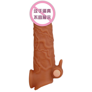 Vibrating Penis Sheath, Dragon Tongue <b>Liquid</b> <b>Silicone</b> Wolf Tooth Sheath, AliExpress Wholesale, Dropshipping, Foreign Trade - Product Image 3