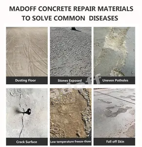 Rapid Repair Mortar For Thin Layer Ground Enhancing Material Cement Concrete Warehouse Floor Coating Mortar