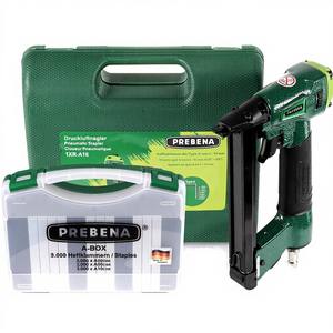 <span class=keywords><strong>Cloueur</strong></span> à <span class=keywords><strong>air</strong></span> <span class=keywords><strong>comprimé</strong></span> PREBENA 1XR A16 Ensemble combiné avec agrafes Type <span class=keywords><strong>a</strong></span> Matériel métallique et plastique Fabriqué en Chine - Product Image 1