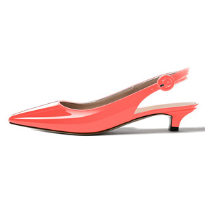 Di alta qualità da donna estate a punta chiusa gattino <span class=keywords><strong>tacco</strong></span> <span class=keywords><strong>basso</strong></span> <span class=keywords><strong>sandali</strong></span> graziosi cinturino alla caviglia da donna scarpe eleganti per feste all'ingrosso - Product Image 3