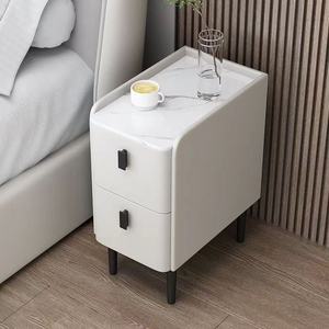 Table de <span class=keywords><strong>Chevet</strong></span> Moderne <span class=keywords><strong>Scandinave</strong></span> de Qualité Supérieure, Meuble de Maison Simple à Deux Tiroirs - Product Image 3