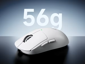 <span class=keywords><strong>Souris</strong></span> de jeu <span class=keywords><strong>sans</strong></span> <span class=keywords><strong>fil</strong></span> MCHOSE A5 V3 Tri-mode, taux de polling 8K, ultra-légère 56g, puce nordique PAW3395, 26000 DPI, optique ergonomique pour <span class=keywords><strong>gamer</strong></span> - Product Image 4