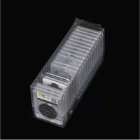 20pcs PCGS dalles de pièces de monnaie collectées boîte de rangement