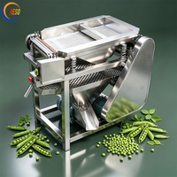 Décortiqueuse commerciale de pois frais et de fèves, machine à décortiquer/éplucher les pois