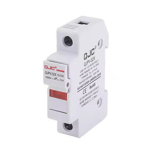 ฟิวส์ QJC DC รุ่น QJPV-32 ขนาด 10x38 มม. 32A 1000V แบบเป่าเร็ว แสดงแรงดันสูง สายพลาสติกแบบเรเดียล - Product Image 2