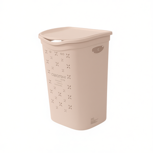 Contenedor de Ropa Sucia 370x395x535mm con Tapa y Orificios de Ventilación para Almacenamiento - Product Image 3