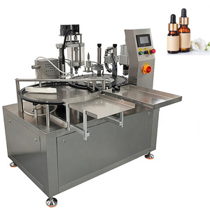 Línea de Producción de Llenado y Tapado Automático de 1 ml, 10 ml y 20 ml, Máquinas de Llenado y Tapado de Botellas Pequeñas - Product Image 1