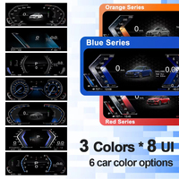 Nuevo Velocímetro LCD de 12.3'' para el Tablero de Instrumentos de Autos Serie 3/4 F30-F36, Panel de Instrumentos Digital con Carplay, Retrofit/Actualización