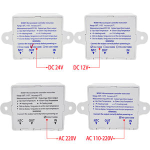 สวิตช์อัจฉริยะพร้อมหน้าจอและควบคุมอุณหภูมิ <span class=keywords><strong>XH</strong></span> <span class=keywords><strong>W3001</strong></span> ตัวควบคุมอุณหภูมิไมโครคอมพิวเตอร์ - Product Image 5