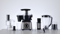 10IN1/5IN1/2IN1 Pengolah Makanan Listrik Komersial Rumah Tangga 1.5L Jar Juicer Blender Pisau Baja Tahan Karat Kebisingan Rendah