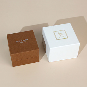 Boîtes d'emballage en carton rigide de luxe personnalisées écologiques pour montres à quartz avec insert en forme de petit coussin - Product Image 3