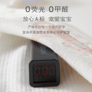 Combinaison bébé à manches courtes et jambes longues en coton fin pour l'été, vêtements unisexes pour nouveau-nés, vêtements légers et respirants - Product Image 4