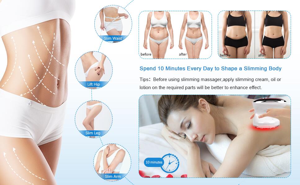 High technology RF Ultrasonic Cavitation LED Photon Body Skin Slimming Machine For cellulite removal,skin tightening