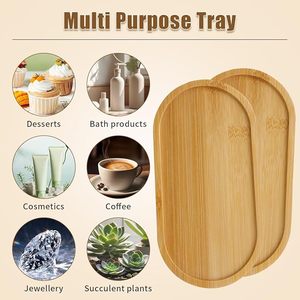 ถาดไม้ขนาดเล็กถาดตกแต่งรูปไข่ - Product Image 1