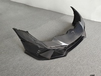Kit de carrosserie de pare-chocs avant en fibre de carbone de style T amélioré pour Lamborghini Huracan LP580 LP610, kit de voiture personnalisé, outils automobiles