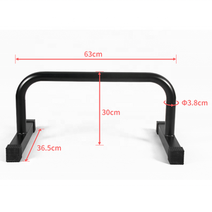 Biểu tượng tùy chỉnh đẩy lên thanh calisthenics thiết bị song song thanh Dip trạm đứng cho HandStands nhà phòng tập thể Dục Đào Tạo đẩy lên thanh - Product Image 2