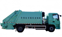Camion compacteur de déchets électrique zéro émission avec un rapport de compression élevé pour l'assainissement en vrac