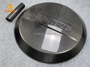 Cubierta de neumático de repuesto de fibra de carbono seco, estilo B, para mercedes-benz Clase G, W463, W464, G500, G550, G55, G63 - Product Image 5