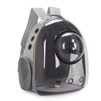 Nouveau sac à dos de transport pour chat en PVC transparent, étanche, portable, tendance, sac pour animaux de compagnie de type Space-Pod, respirant, léger et élégant pour les sorties
