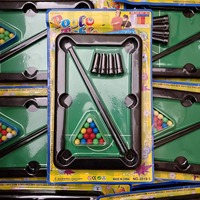 Mini table de billard portable, marché nocturne, étal de rue, jouet en gros, matière plastique, 21x14cm, amusant, vente chaude