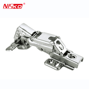 Dobradiça Oculta NISKO com Fechamento Suave, Ajuste 3D de <span class=keywords><strong>165</strong></span> Graus, Cobertura Total, Copo de 35mm para Porta de Cozinha - Product Image 2