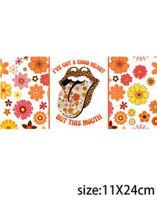 Letop ถ้วยแก้วใส่ข้อความดอกไม้สีน้ำผึ้งสำหรับครู, ถ้วยแก้ว<span class=keywords><strong>ห่อ</strong></span>ดอกไม้น่ารักขนาด16ออนซ์ทนทานจำนวน1ชิ้น - Product Image 3