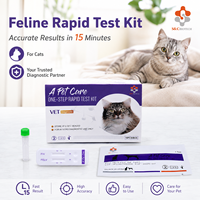 Kits de test rapide pour le calicivirus félin (FCV) chez le chat, tests antigéniques, tests vétérinaires rapides