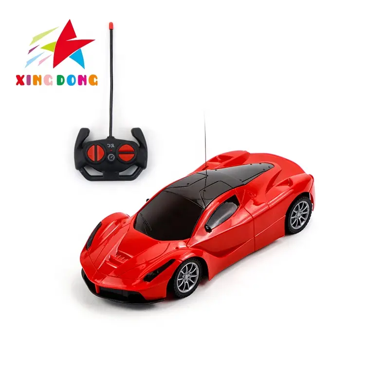 Wholesale cheap baby children kids control plastic 4 ways remote control car toy