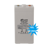 Baterai Gel Tenaga Surya Isi Ulang Berbahan Timbal Murni, Bebas Perawatan, 2v 200ah untuk Sistem UPS, Telekomunikasi, Kapal, dan Mobil Golf 3