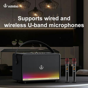 ลำโพงพกพา XDOBO <span class=keywords><strong>Mirage</strong></span> Max 300W พร้อมไมโครโฟนไร้สาย 2 ตัว รองรับการเชื่อมต่อแบบ TWS Pair/ช่องต่อสายกีตาร์/มอนิเตอร์/การถ่ายทอดสด/ช่องต่อไมโครโฟน - Product Image 3