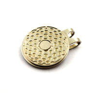 Marqueur de balle de golf personnalisé avec système magnétique et pince à chapeau pour le marquage d'accessoires de golf durables