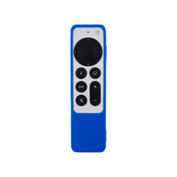 Funda de Silicona para Control Remoto Siri de Apple TV 4K, con Aberturas Precisas, Protección Total, Accesorio para Apple TV 4K