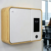 Armoire de rangement intelligente pour clés d'extérieur, reconnaissance d'empreintes digitales/de visage, écran tactile 7 pouces, construction en acier massif, 20 clés - Intelligente