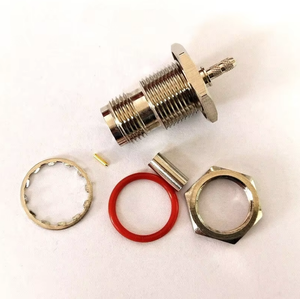 Connecteur coaxial RF TNC femelle étanche 50 ohms pour câble RG316 à <span class=keywords><strong>double</strong></span> blindage - Product Image 4